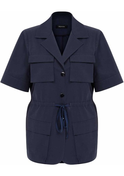 Blazer Ceket Lacivert Y2316037_015