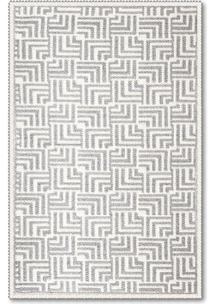 Stol Doğal Pamuklu 2'li Banyo Kilim Seti 60X100+50X60 cm - Gri fiyatları