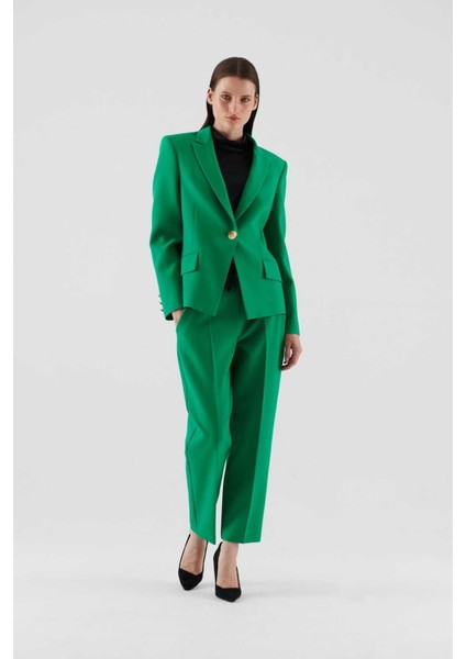 Tek Düğmeli Ceket Yeşil K2336004_012