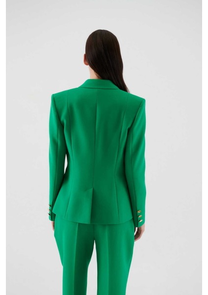 Tek Düğmeli Ceket Yeşil K2336004_012 fiyatları