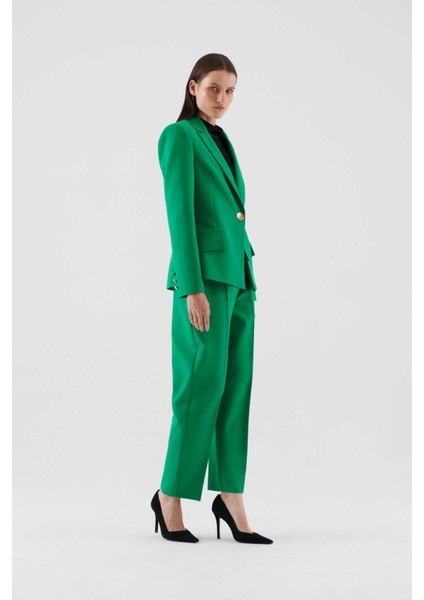 Tek Düğmeli Ceket Yeşil K2336004_012 fırsatları