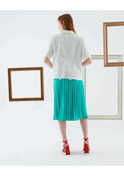 İşlemeli Kadın Ceket Beyaz Y2216033_002 fiyatları