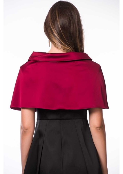 Düğmeli Saten Kadın Kap Fuşya K1316042_003 fırsatları