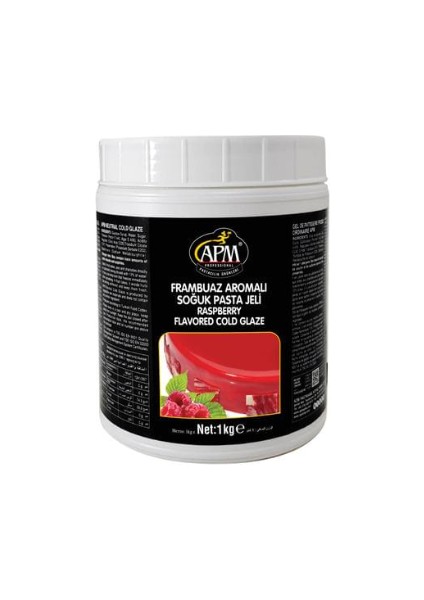 Apm Frambuaz Aromalı Soğuk Pasta Jeli 1 kg