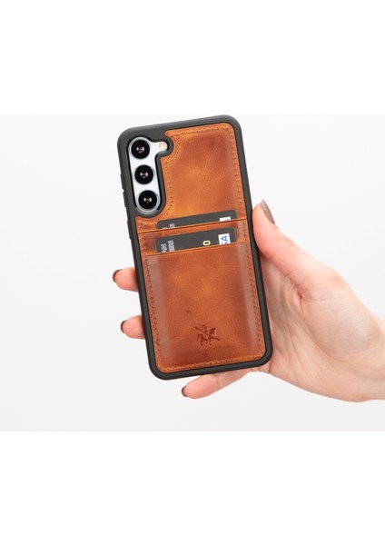 Samsung Galaxy S23 Plus Capri Kartlıklı Deri Arka Telefon Kılıfı modelleri