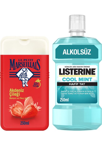 250ml Hafif Nane le Petit Marseillais 250ml Akdeniz Çileği duş jeli