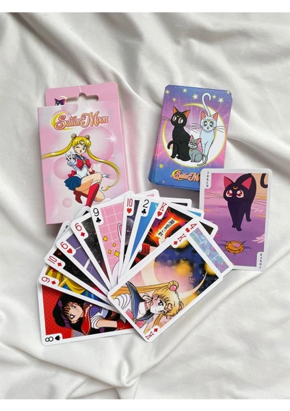 Planet Butik Anime Sailor Moon Iskambil Poker Kartı