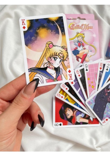 Planet Butik Anime Sailor Moon Iskambil Poker Kartı