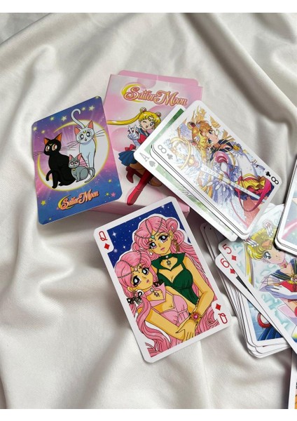 Planet Butik Anime Sailor Moon Iskambil Poker Kartı