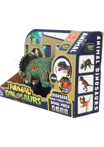 Animal Dinosaurs Serisi Sesli Işıklı Dino A5