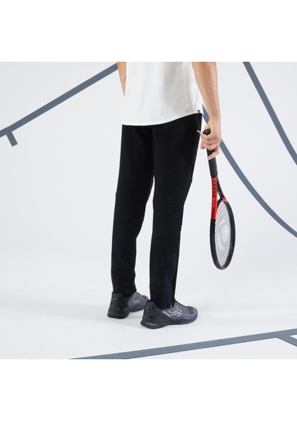 Artengo Erkek Tenis Eşofman Altı - Siyah - Soft