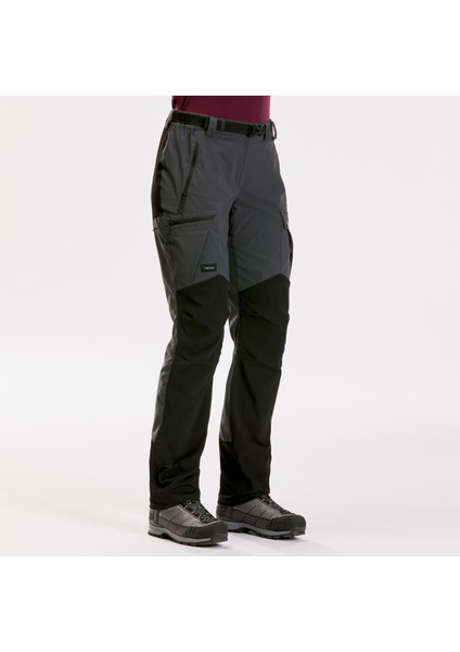Forclaz Kadın Outdoor Trekking Pantolonu - Gri - MT500