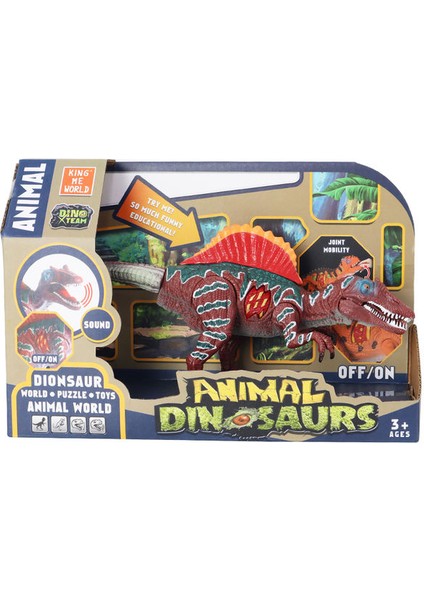 Animal Dinosaurs Serisi Sesli Işıklı Dino A2