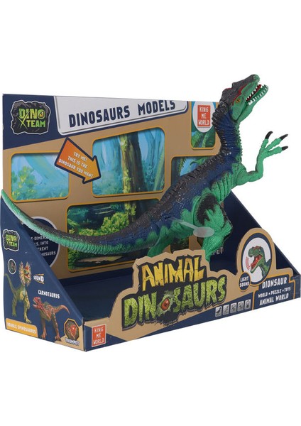 Animal Dinosaurs Serisi Sesli Işıklı Dino A4