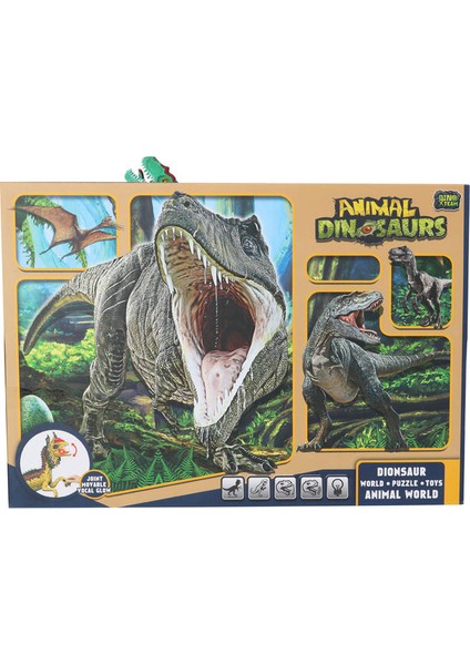 Animal Dinosaurs Serisi Sesli Işıklı Dino A4