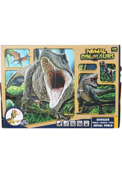 Animal Dinosaurs Serisi Sesli Işıklı Dino A1