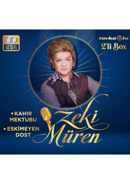 Zeki Müren - Kahır Mektubu & Eskimeyen Dost (2'li Box Set Cd)