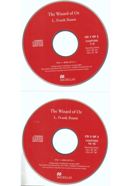 Macmillan Publishers Mr Pre Intermedıate The Wızard Of Oz Wıth CD