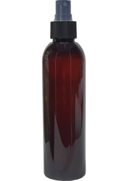 100 Adet 200 ml Amber Renk Spreyli Boş Pet Şişe