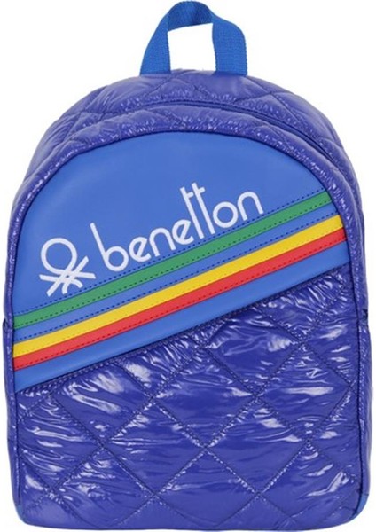 Kapitone Anaokulu Çantası 70265 Mavi
