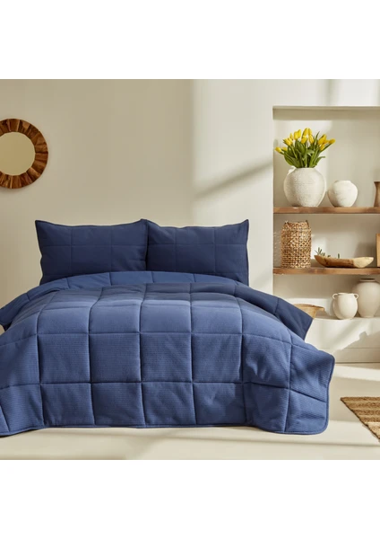 Karaca Home Muse Tek Kişilik Spring Comfort Lacivert