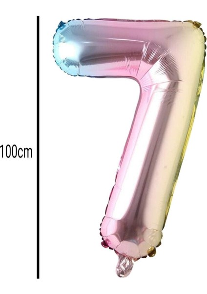 7 Rakam Renkli Folyo