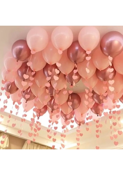 Rose Gold ve Pembe Balon Konsept
