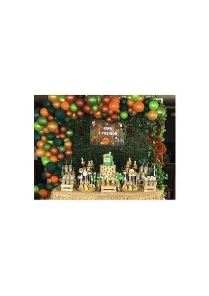 Safari Konsept Balon ve 5 mt Balon Zinciri