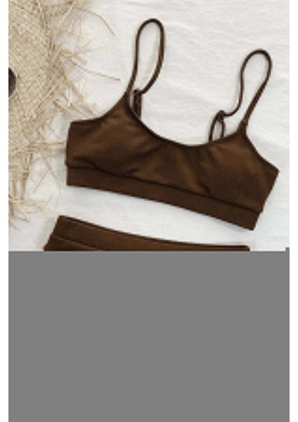 Yüksek Bel Fitilli Kumaş Bikini Altı modelleri