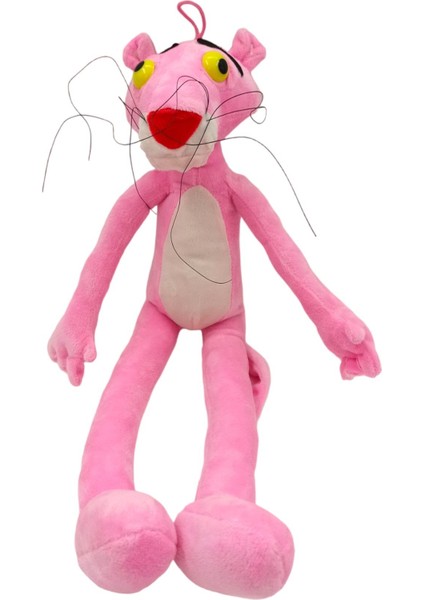 Peluş Pembe Panter Büyük Boy Sevimli Pembe Panter Peluş 55CM.