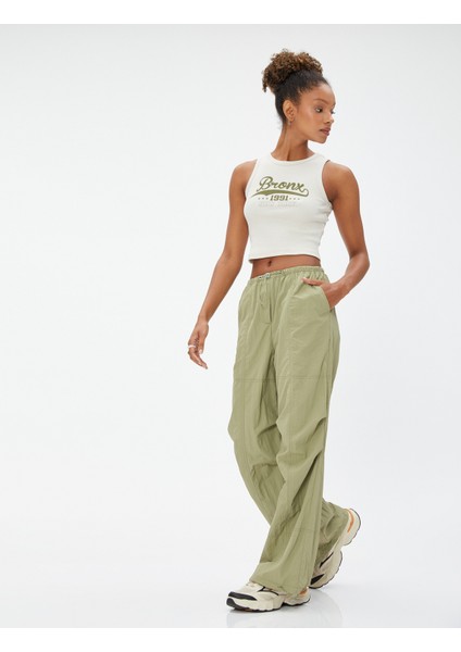 Paraşüt Pantolon Beli ve Paçası Lastikli Stoperli fiyatları