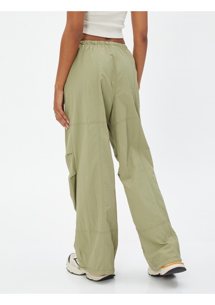 Paraşüt Pantolon Beli ve Paçası Lastikli Stoperli fırsatları