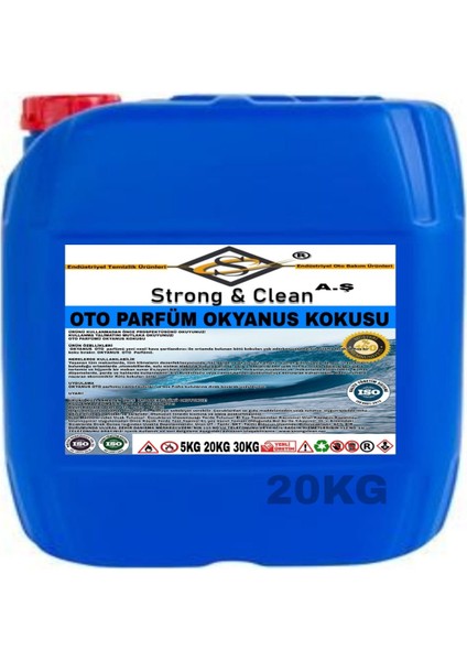 Oto Parfüm Okyanus Kokulu 20Kg