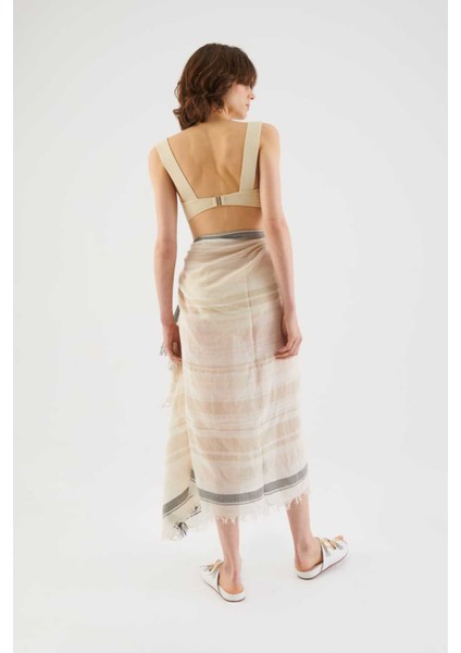 Kare Desenli Şal Standart Renk Y2284106_089 fiyatları