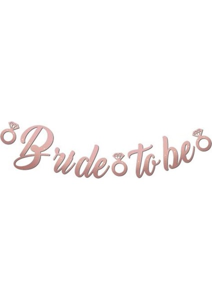 Rose Bride To Be Kaligrafi Banner