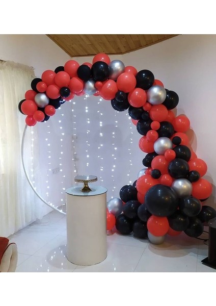 Söz Nişan Arkası Konsept Balon ve Balon Zinciri