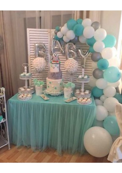 Hastane Odası Konsept Balon Bebek Balon Zinciri