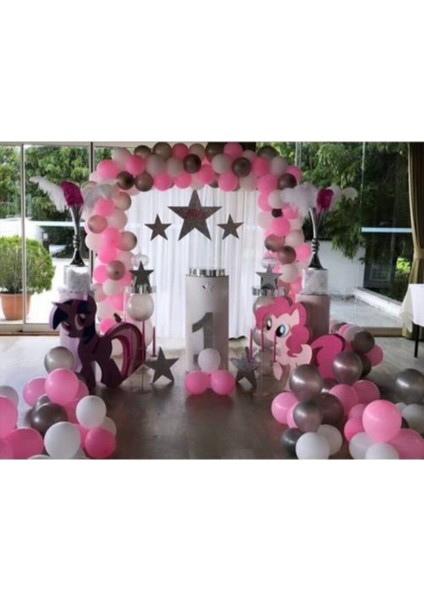 Konsept Doğum Günü Balon ve Balon Zinciri Parti Süslemeleri