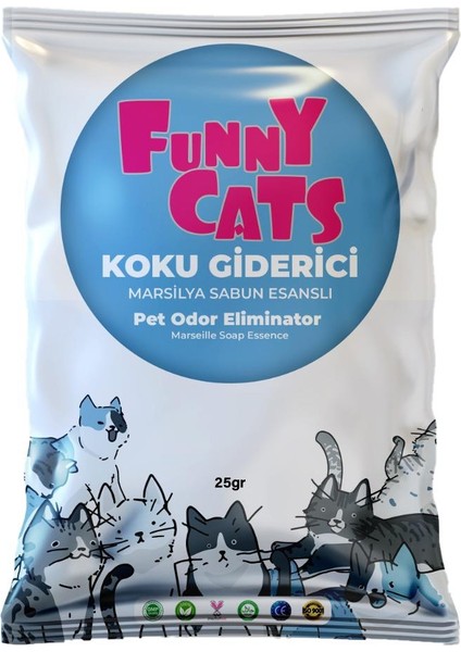 Cats Koku Giderici - Marsilya Sabunu Esanslı- 12 Adet