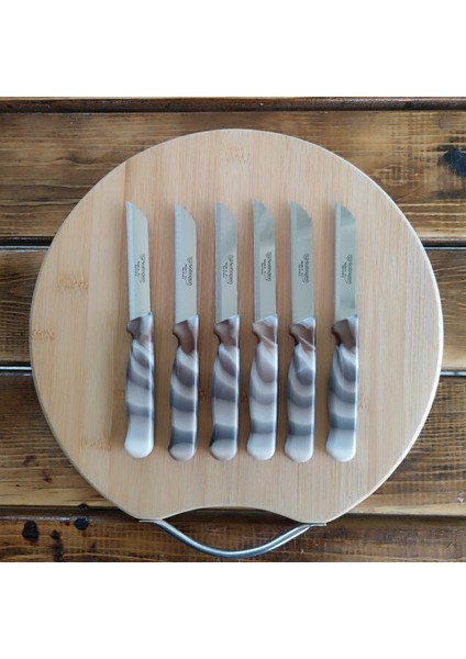 Tırtıklı Meyve Bıçağı 6lı fiyatları