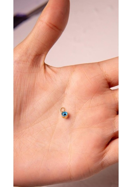 Altın Nazar Boncuklu Göz Kolye Ucu fiyatları