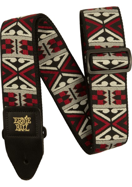 Ernie Ball P05339 Primal Red Jacquard Gitar Askısı