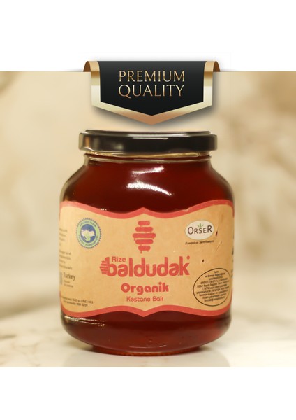 Organik Kestane Balı 450 Gr