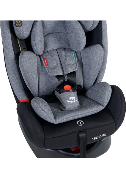 Trendfix 0-36 kg Isofix'li Oto KOLTUĞU-360° Dönebilen Oto Koltuğu