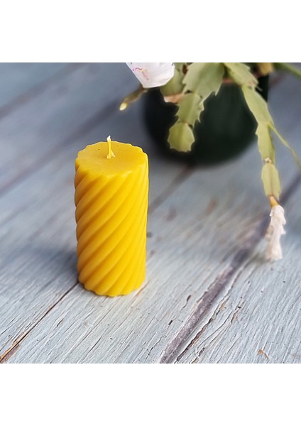Doğal El Yapımı Bal Mumu-Spiral