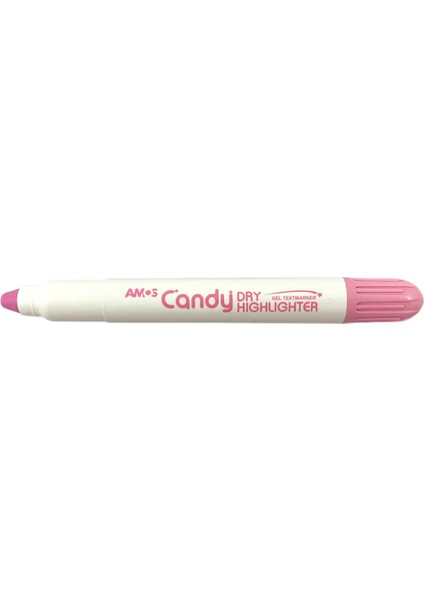 Candy Jel Fosforlu Kalem Pastel Renkler Pastel Pembe