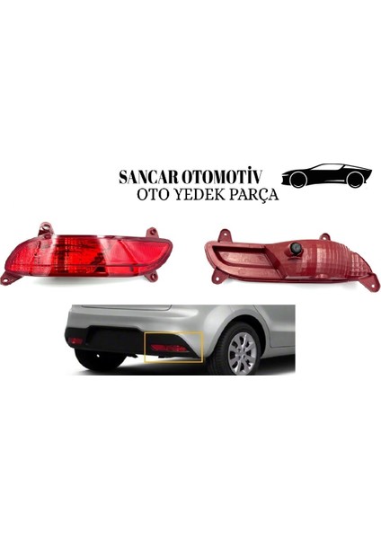 Tampon Reflektörü Rio H.b 2012-2015 Arka Sol
