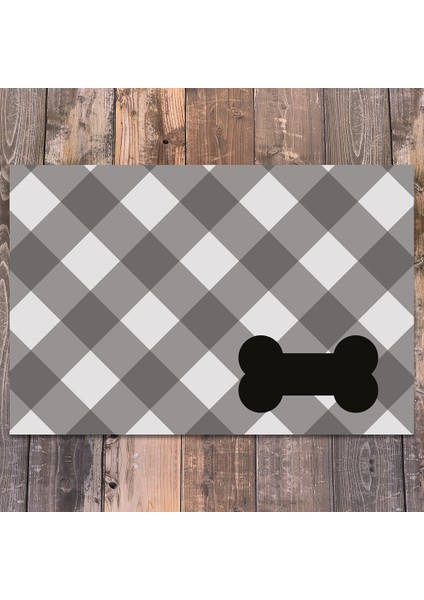 Vinil Kaymaz Tabanlı Keçe Baskılı Evcil Hayvan Pet Mama Paspası 40x60 fiyatları