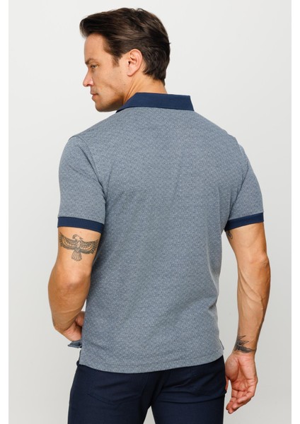 Erkek Polo Yaka Cepli Jakarlı Tshirt Füme fırsatları