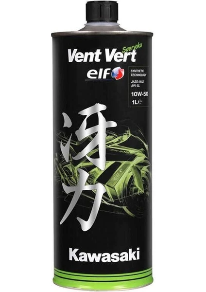 Vent Vert Kawasaki 10w50 Motosiklet Yağı 1lt